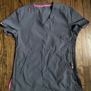 Scrubs - Koi 3 pocket scrub top